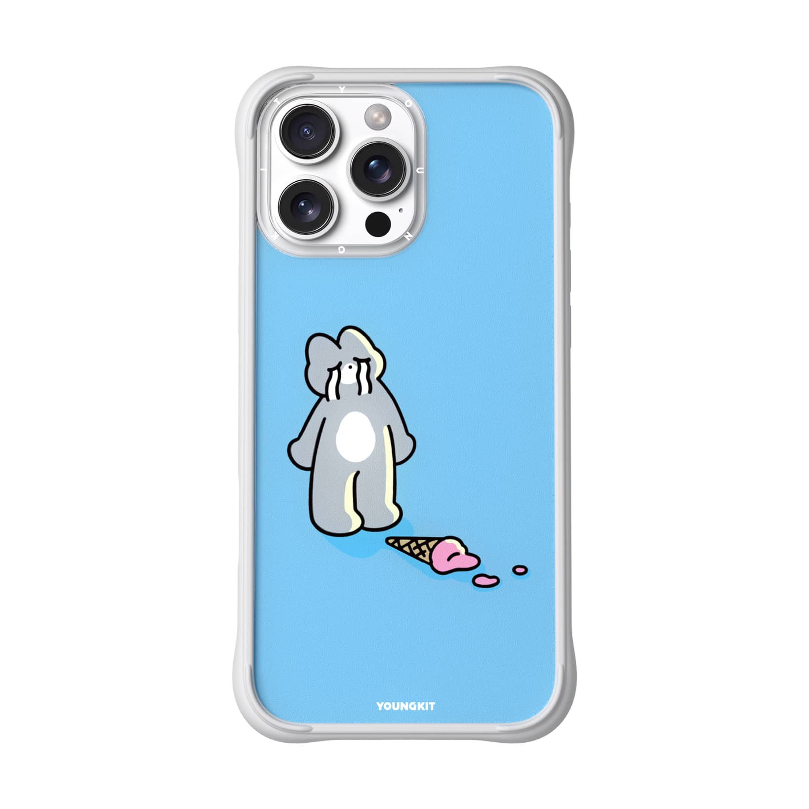 قاب Youngkit یانگ کیت Cat Diary Series سفید
